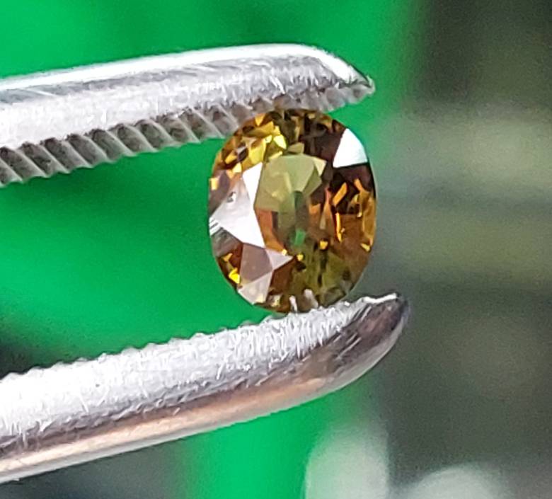 Турмалин 0,58Ct 5,6x4,4 мм VS - фото фото фото 6