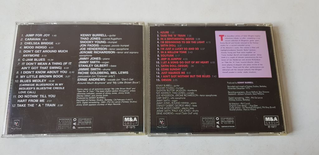 Kenny Burrell Ellington Is Forever 2CD - фото фото фото 1