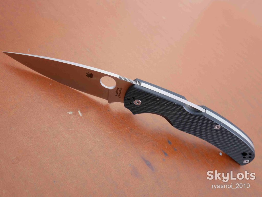 Spyder Native Chief C244, 8Cr14MoV Satin, G10 Black, Replica, Tactical, EDC, Back Lock - фото фото фото 5
