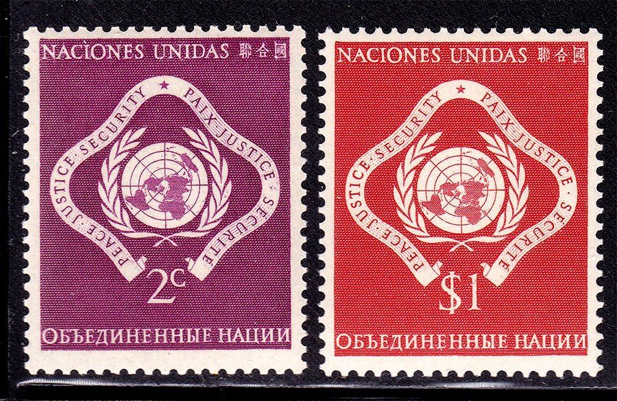 ООН / UN  1951 г MNH - - фото фото фото 0