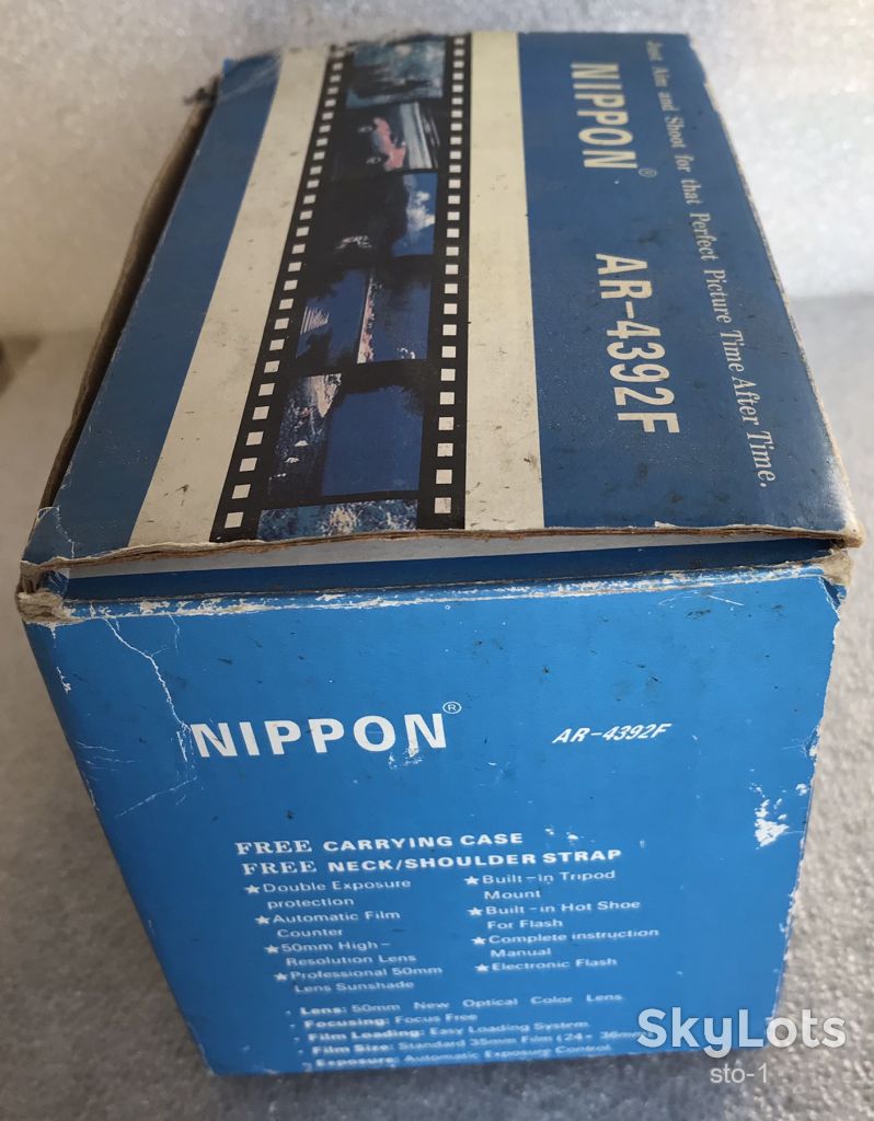 Фотоаппарат NIPPON AR-4392F made in Japan со вспышкой в коробке + инструкция - фото фото фото 7