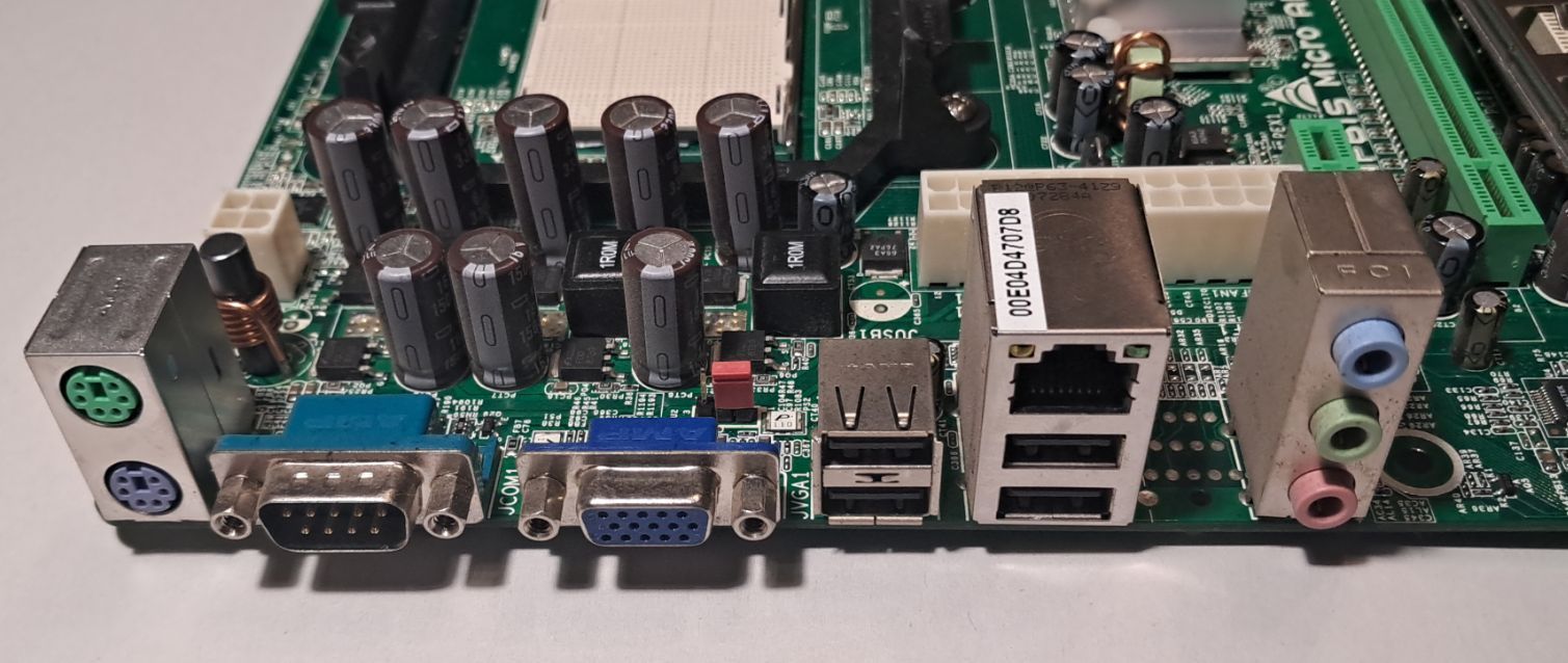 Материнська плата Biostar NF61S Micro AM2 SE   (Ver 6.1) Socket AM2 + Заглушка - фото фото фото 1