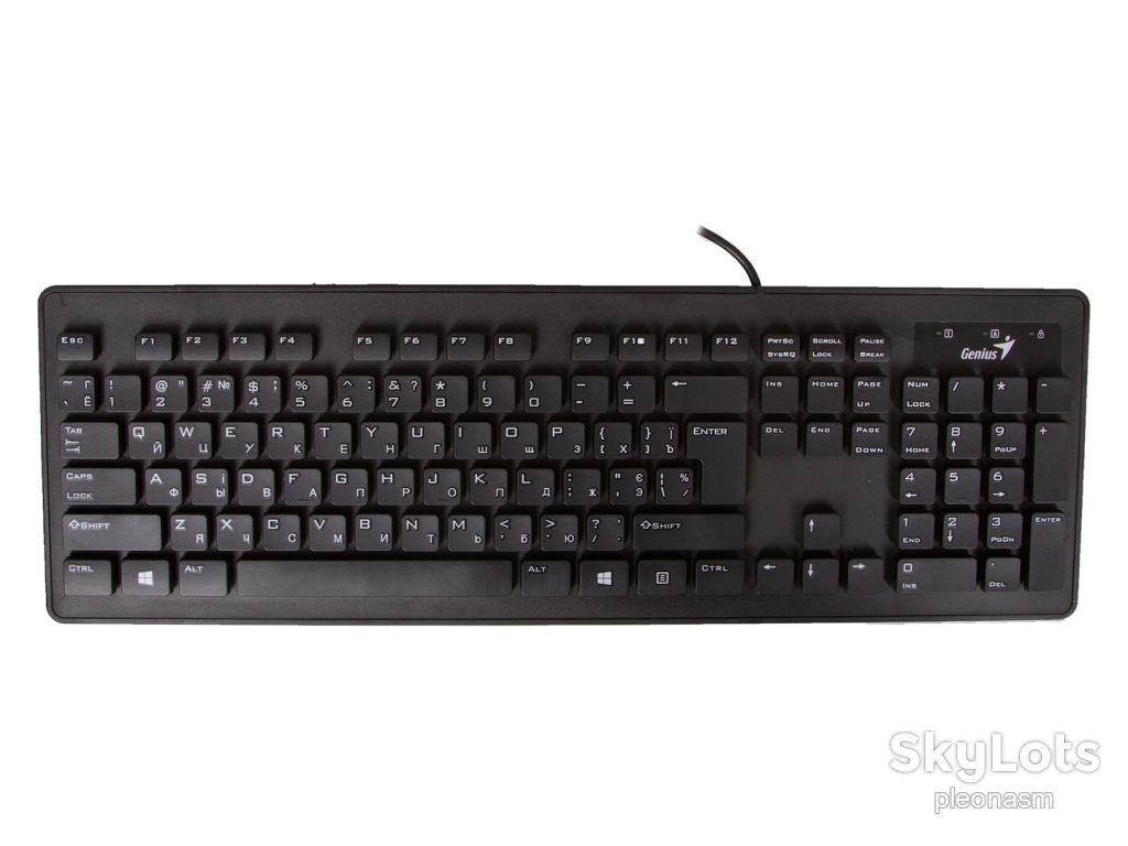 як нова ! -  SLim клавіатура   -  Genius SlimStar 130 USB - фото фото фото 1