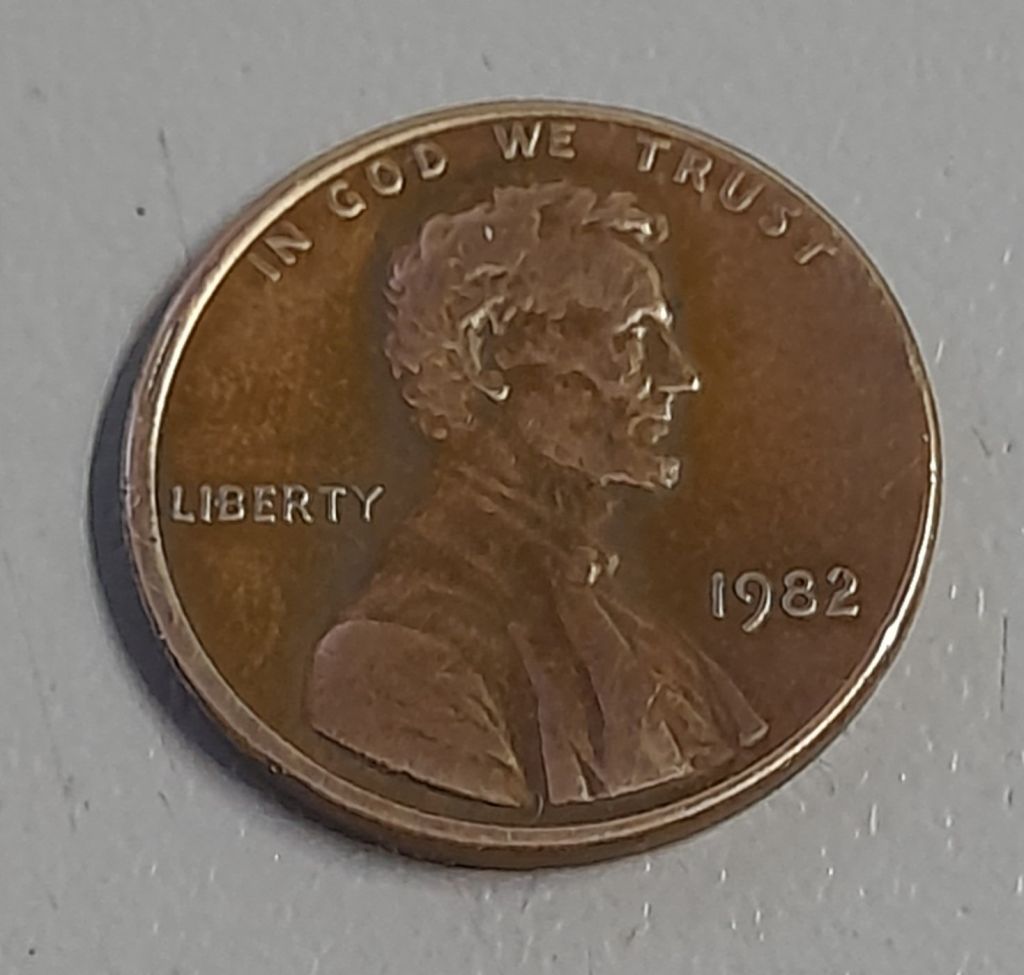 1 цент 1982 США - фото фото фото 1
