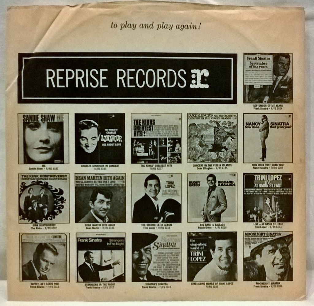 Trini Lopez - Greatest Hits! - 1963-66.  (LP). 12. Vinyl. Пластинка. U.S.A. - фото фото фото 3