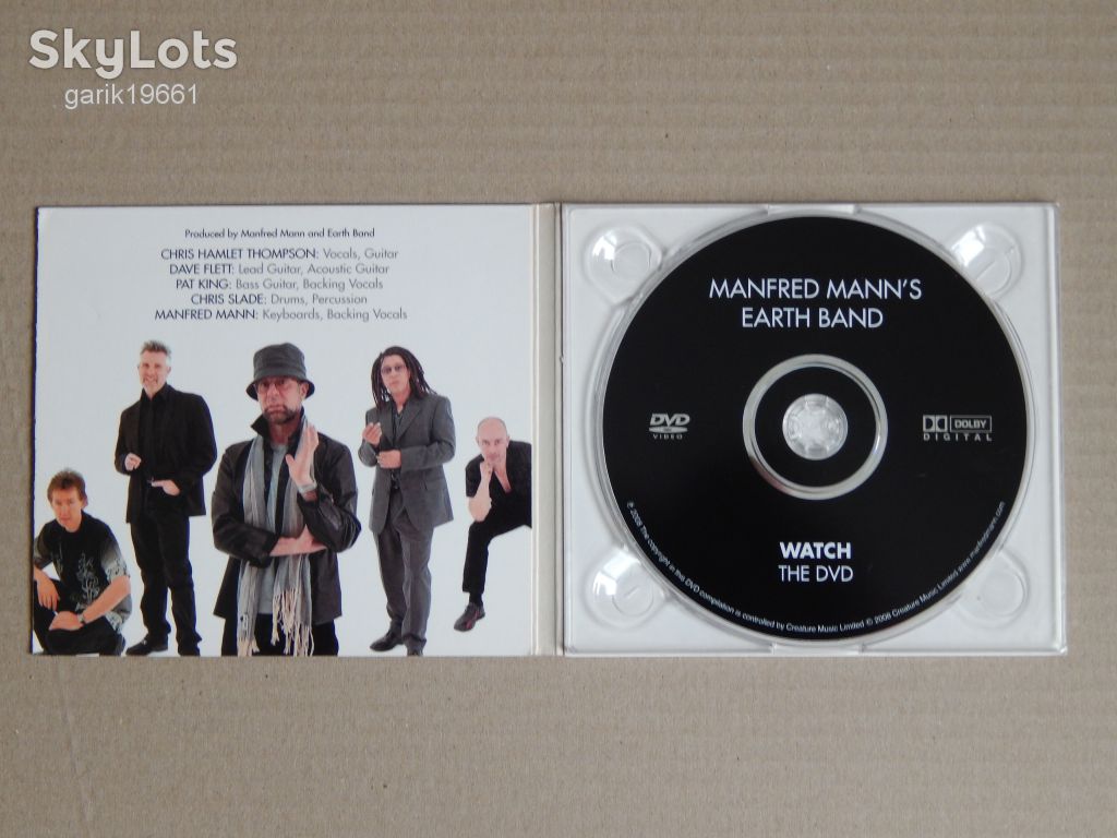 Manfred Mann's Earth Band ‎– Watch The DVD (DVD, Unofficial Release, Digipak) - фото фото фото 3