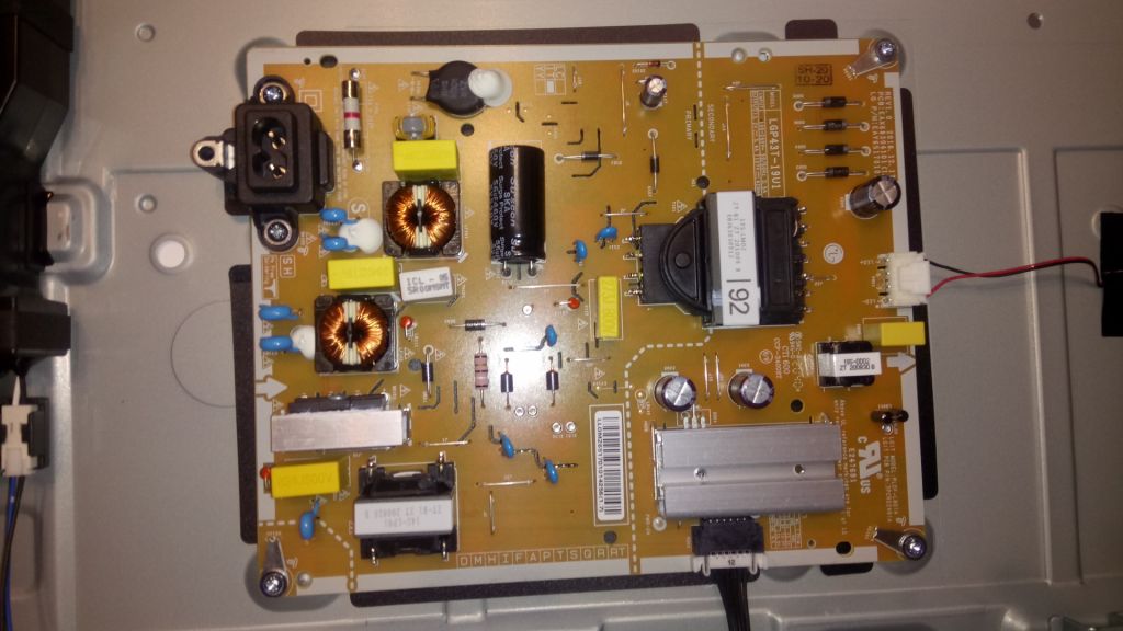 ПЛАТА БЛОК ПИТАНИЯ  EAX68304101    (1.7) С TV LG 43UN81006 РАЗБОРКА - фото фото фото 0