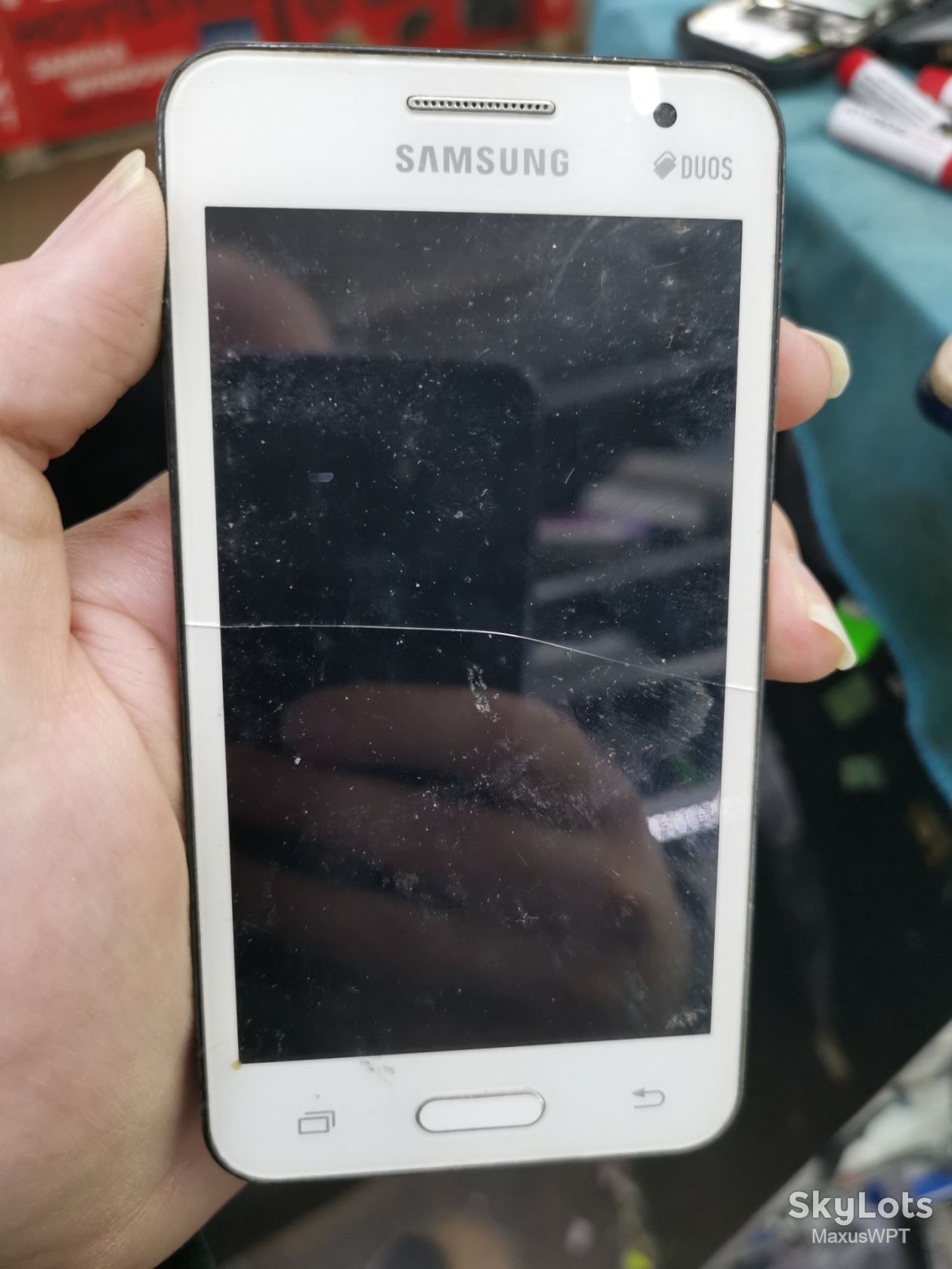 #2226 sklad  samsung  g355 white - фото фото фото 0