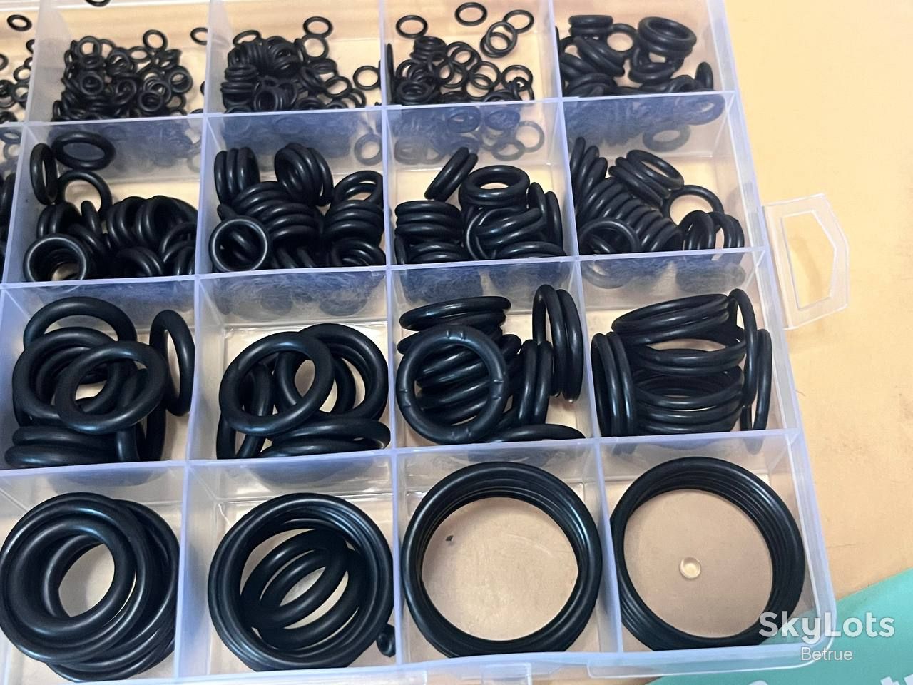 1020шт.Набір ущільнювальних кілець O-Rings 1020 штук - 20 розмірів NBR   (19965) - фото фото фото 7