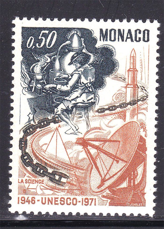 Космос . Монако  1971 г MNH - - фото фото фото 0
