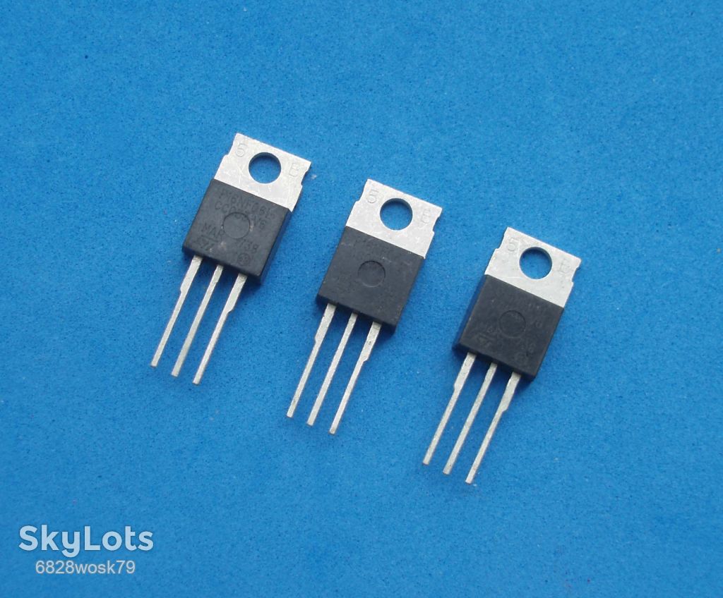 P16NF06 транзистор N канал  (STP16NF06L) TO220 MOSFET 60 В, 16 А - фото фото фото 3