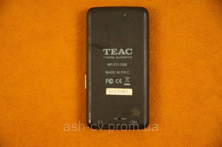 MP3 плеєр TEAC Media Streams MP-211-2GB - фото фото фото 1