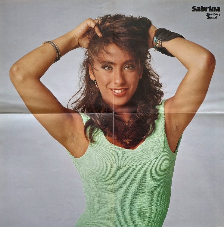 Sabrina - Something Special - 1988.   (LP). 12. Picture Disc. Пластинка+Постер. Denmark. Rare. - фото фото фото 3