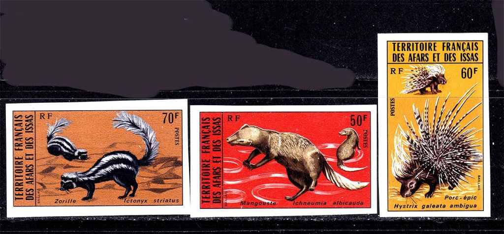 Фауна  Афар и Иссас 1975 г MNH - б/з - серия - фото фото фото 0