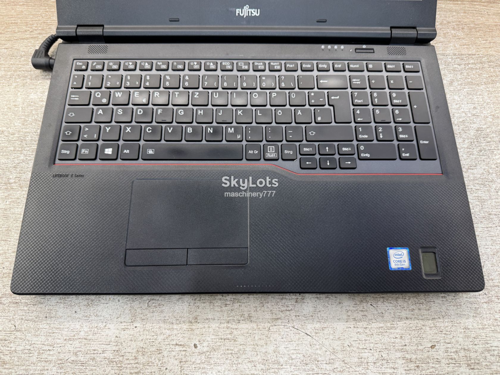 ноутбук fujitsu e558-intel core i5-8250u-8gb ram ddr4-№ss250 - фото фото фото 4