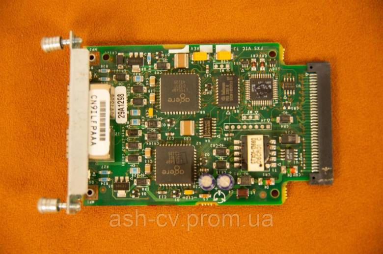 Модуль Cisco 2-Port Foreign Exchange Voice Interface Card VIC-2FXS (800-02493) - фото фото фото 6