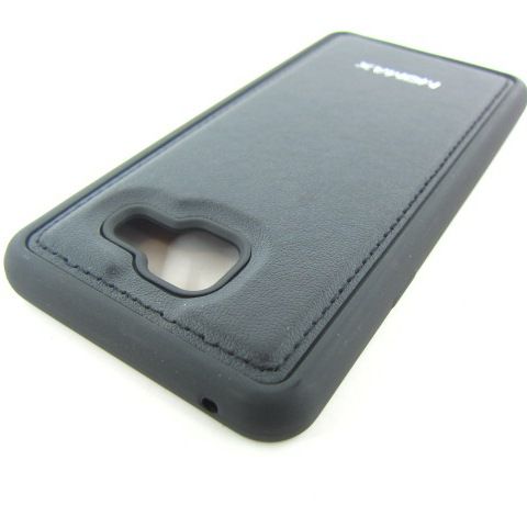 ЧЕХОЛ НАКЛАДКА Samsung A3 2016 A310 черный кожа - фото фото фото 1