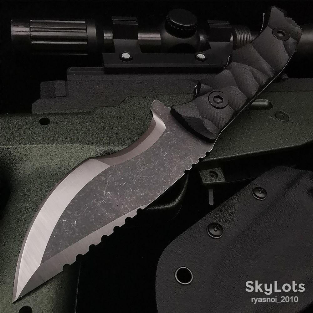 Фікс Doom Blade LORP 34, Fixed Blade, 8CR18MOV, G10, Tactical, EDC, Kydex - фото фото фото 1