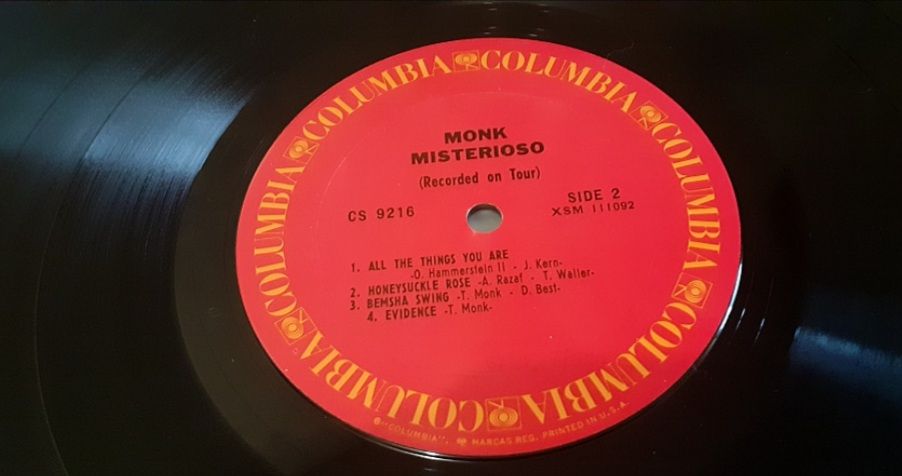 Платівка  Thelonious Monk Misterioso - фото фото фото 3