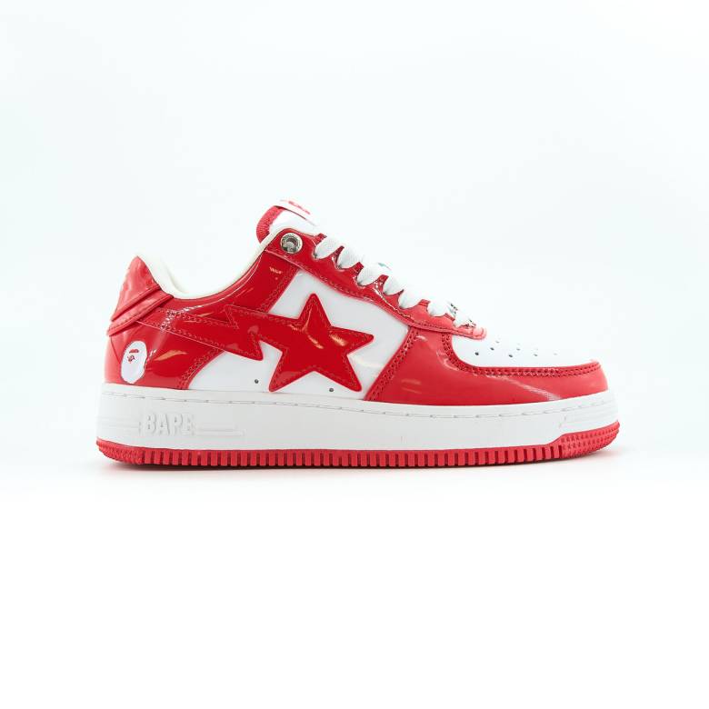 BAPE STA M2 Patent White Red  36 - фото фото фото 1
