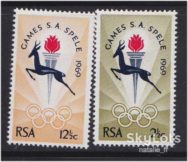 NM   ЮАР  -  RSA 1969 г MNH - - фото фото фото 0