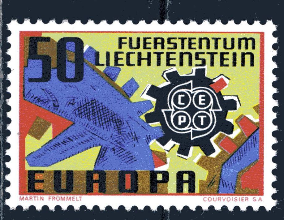 Лихтенштейн. ЕВРОПА (серия)** 1967 г. - фото фото фото 0