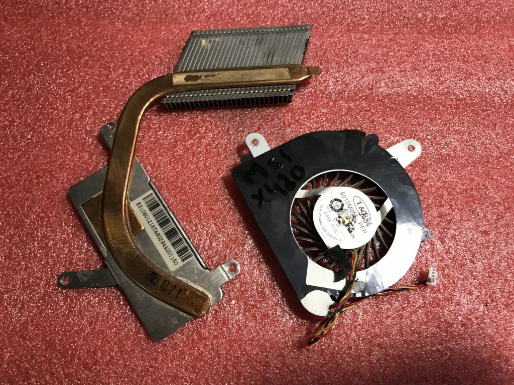MSI X430 Система охлаждения - фото фото фото 1