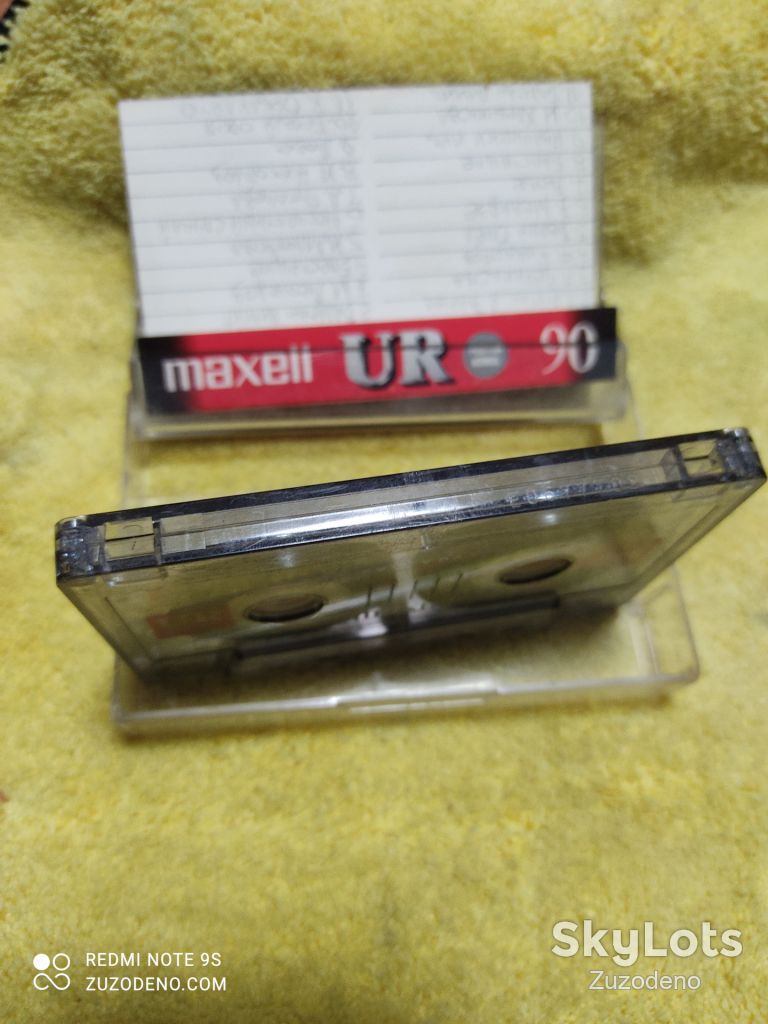 Б/У Аудио кассета MAXELL UR 90 - фото фото фото 4