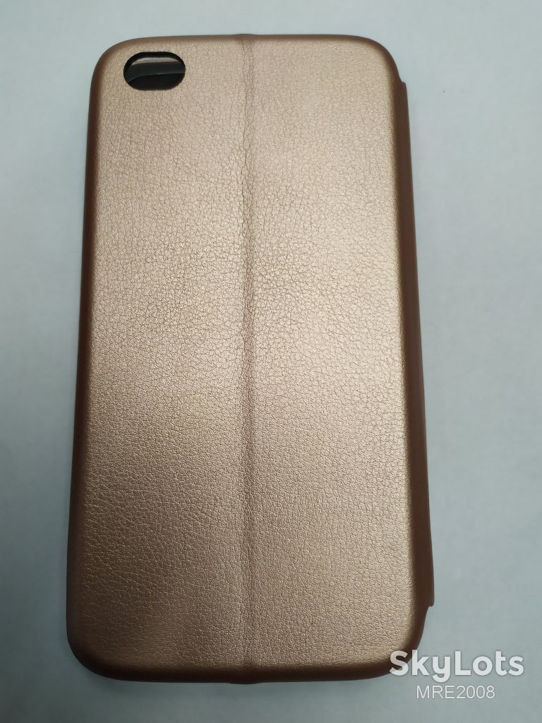 Чехол-книжка Premium Leather для Xiaomi Redmi GO rose gold - фото фото фото 2