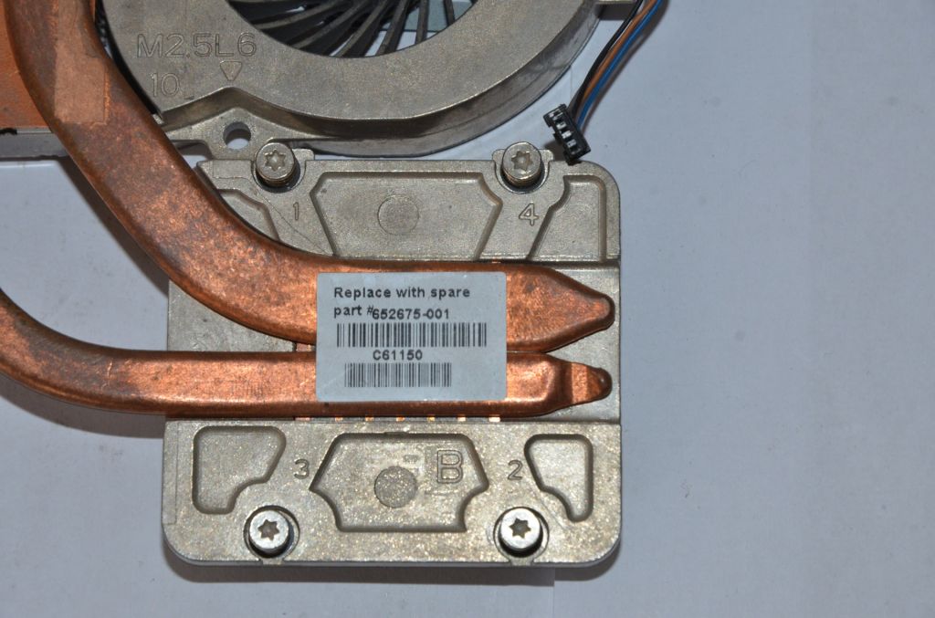 Система охолодження HP 8560w - фото фото фото 1