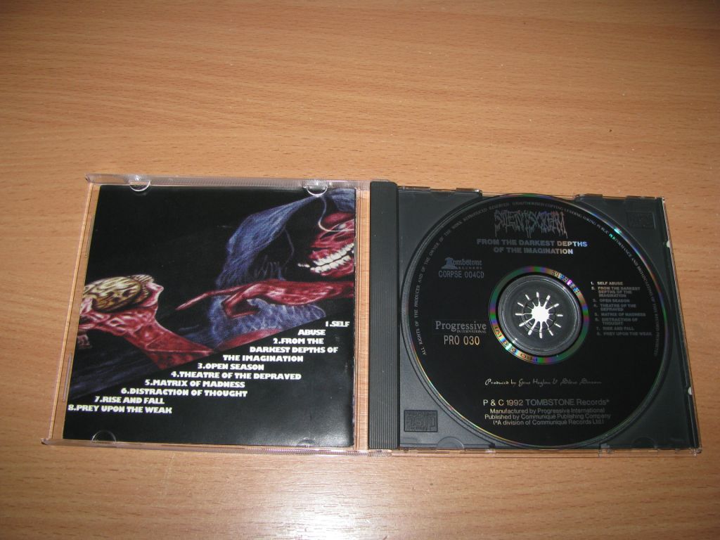 SILENT SCREAM - From The Darkest Depths  (1992 Tombstone 1st press,USA) - фото фото фото 1