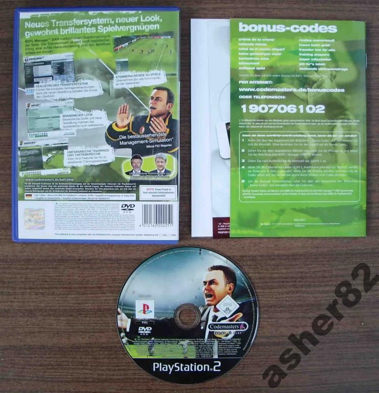 Игра на PS2 "BDFL Manager 2006"        (PAL) - фото фото фото 1