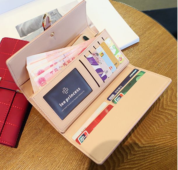 Розовый женский кошелек клатч  в наличии - фото фото фото 4