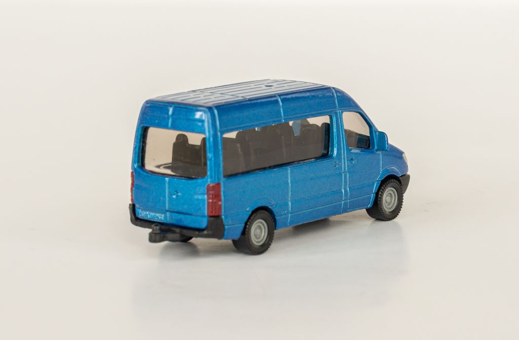 1:55 Mercedes Benz Sprinter Tigers blue metallic, Siku 263 - фото фото фото 2