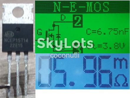 Транзистор NCEP15T14 MOSFET N-канал 150В 140А TO-220 - фото фото фото 0