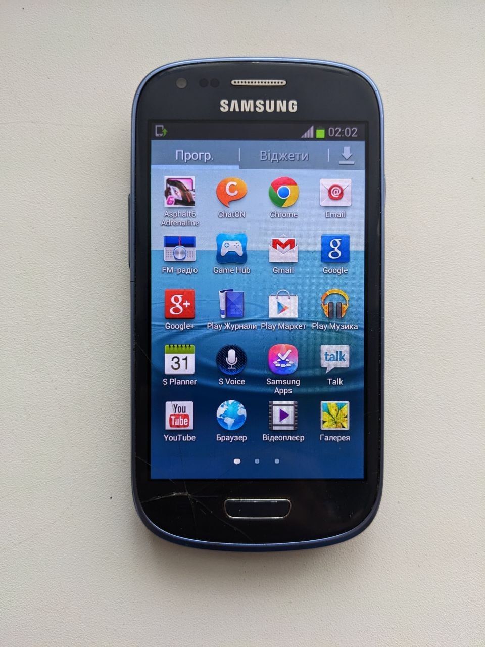 Смартфон Samsung Galaxy S III mini  (GT-I8190) blue бу - фото фото фото 0