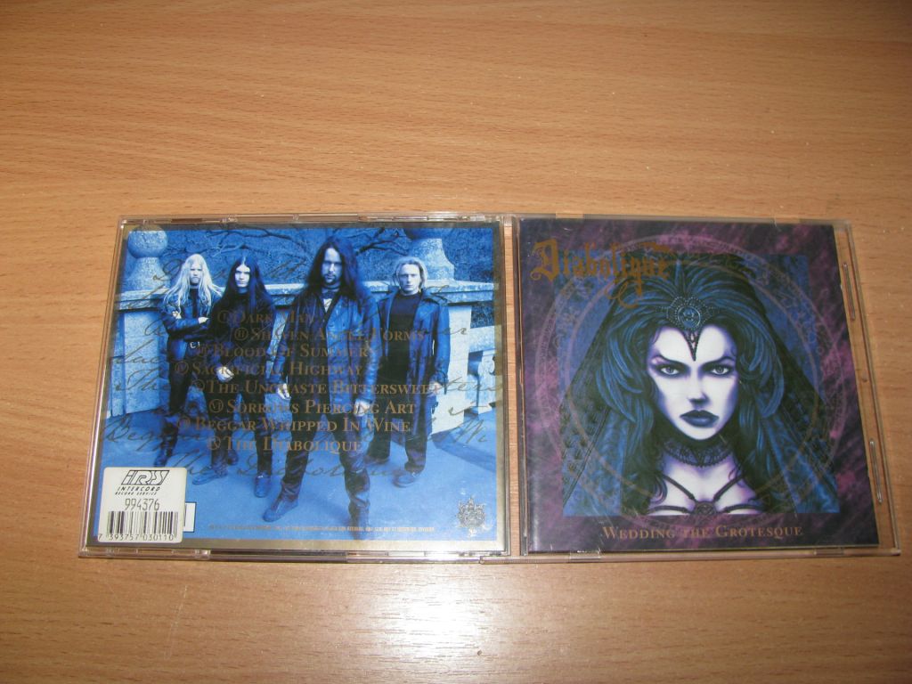 DIABOLIQUE - Wedding The Grotesque  (1997 Black Sun 1st press) - фото фото фото 0