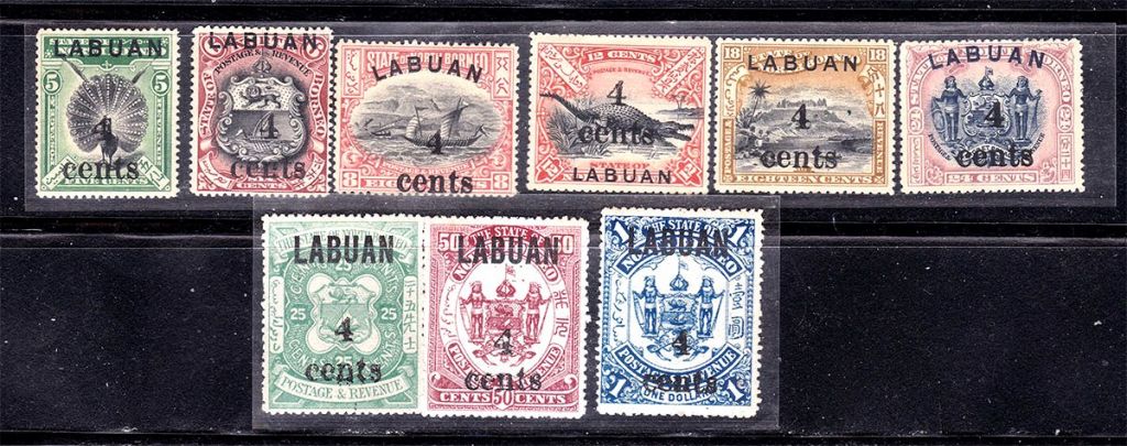 Фауна . Лабуан 1899  г  *  - геральдика - флот - 2а скана - фото фото фото 0