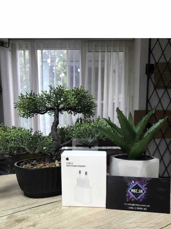 Адаптер для быстрой зарядки Apple iPhone Power Adapter USB-C 18W - фото фото фото 6