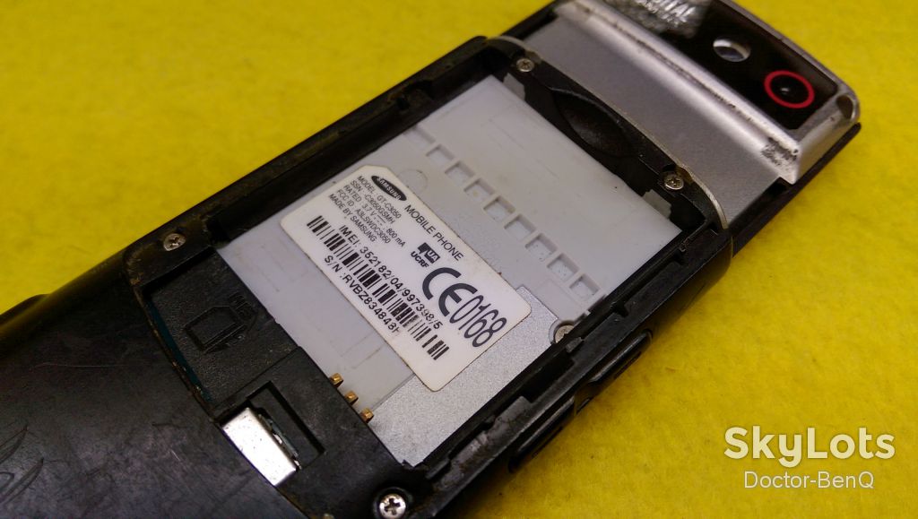Samsung C3050 не вмикається - фото фото фото 3