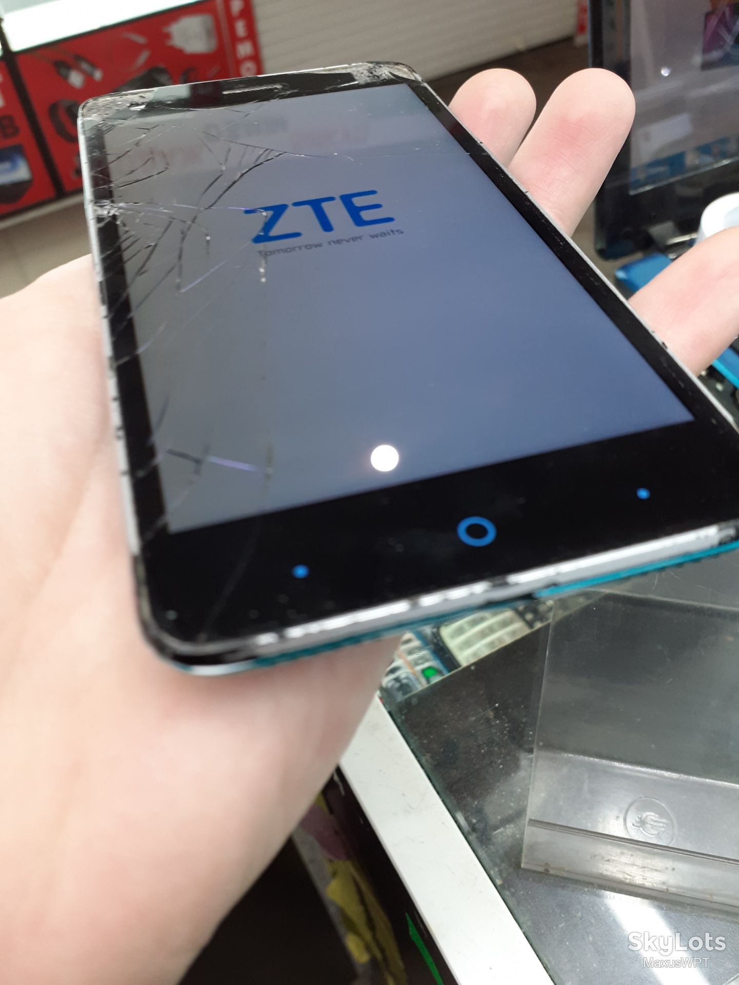 #148 Sklad ZTE blade a510 green - фото фото фото 6