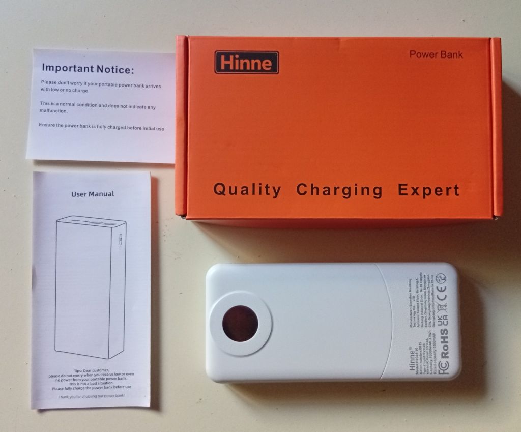 Пауэрбанк  (Powerbank) Hinne 10000 mAh  (новый) - фото фото фото 0