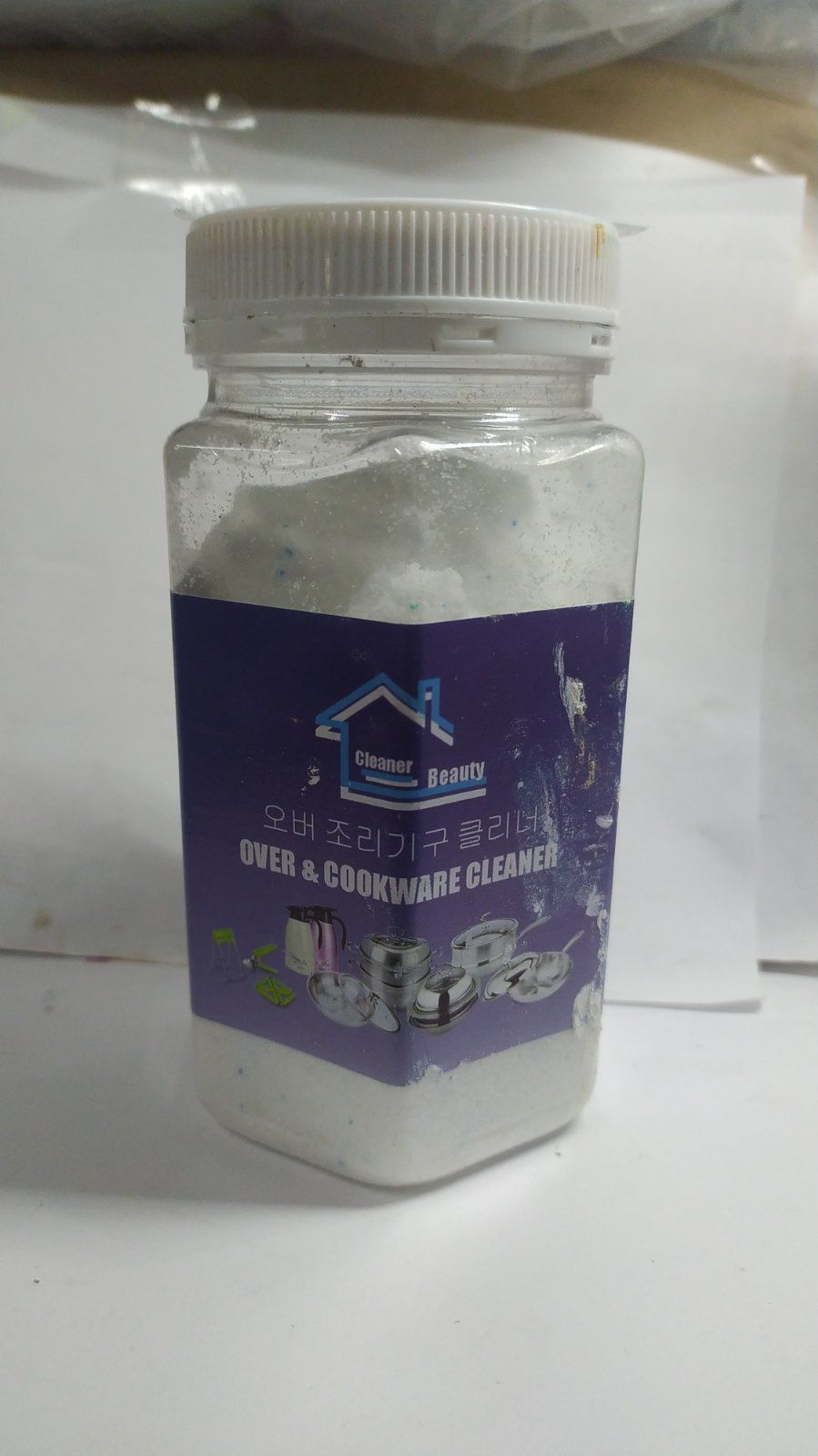 52481  Порошок-очисник  over&amp; cookware cleaner 500g - фото фото фото 0