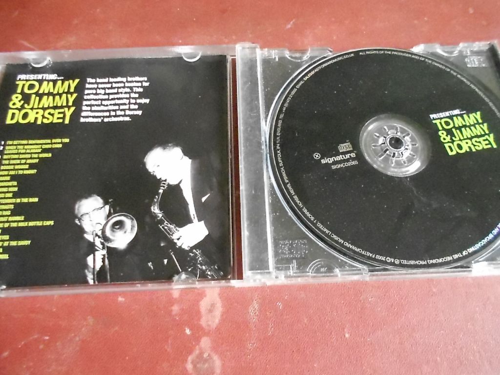 Tommy &amp; Jimmy Dorsey CD фирменный б/у - фото фото фото 2