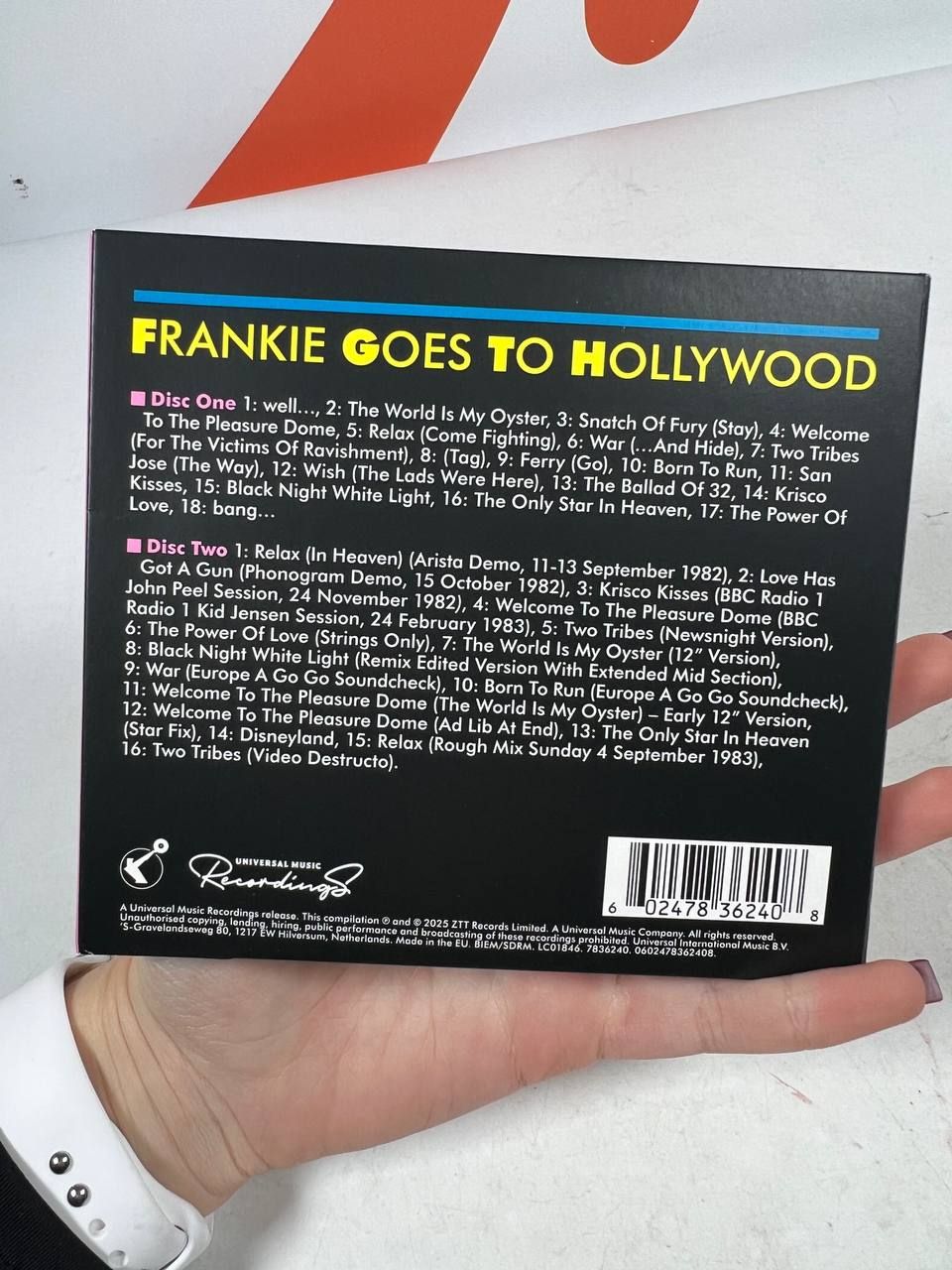 Лот № 15306 Компакт-диск Frankie Goes To Hollywood – Welcome To The Pleasuredome  (2CD, Digipak) - фото фото фото 5