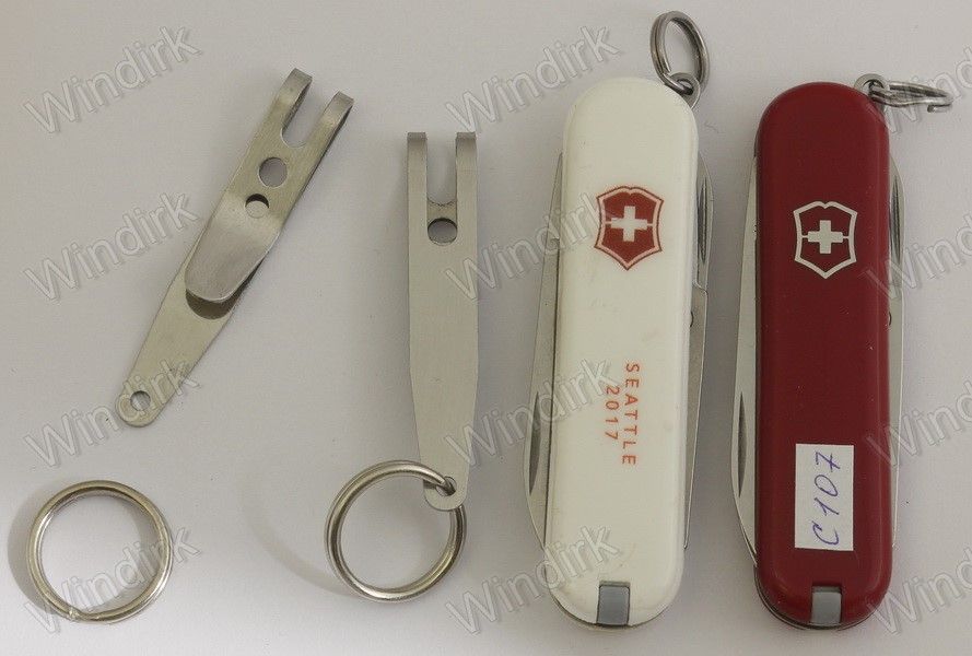 EDC клипса для ножей           (Victorinox и т. д.) - фото фото фото 1