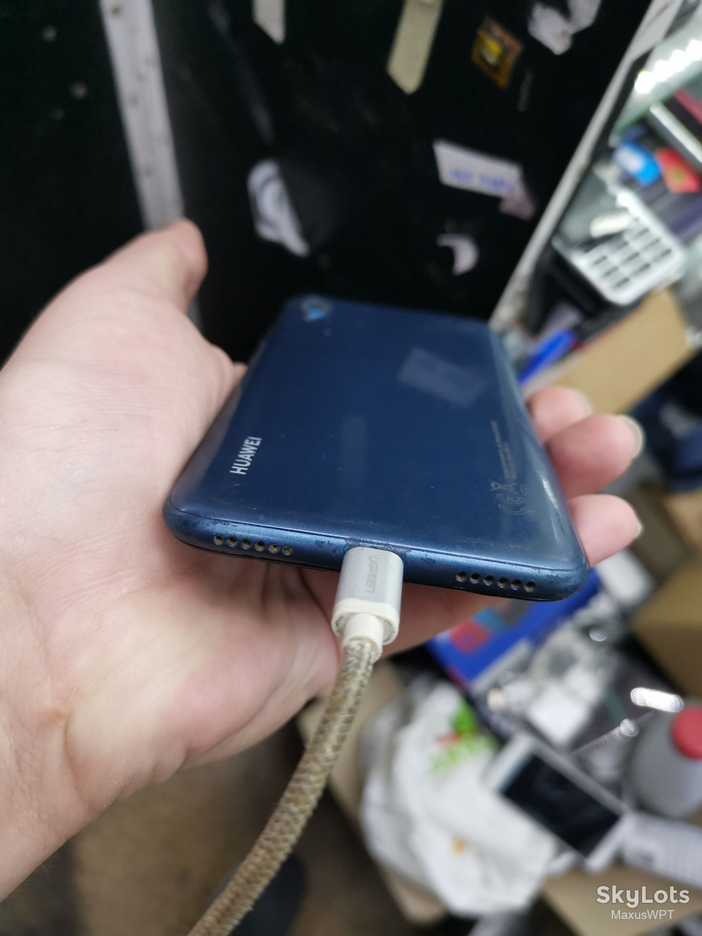 #313 Sklad Huawei Y6 2019 mrd lx1 blue - фото фото фото 2