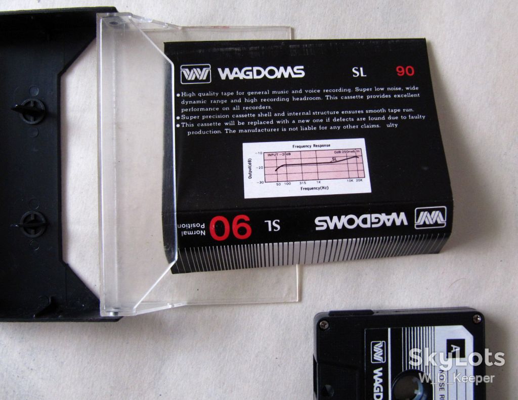 Нова касета Wagdoms SL C90 - фото фото фото 4