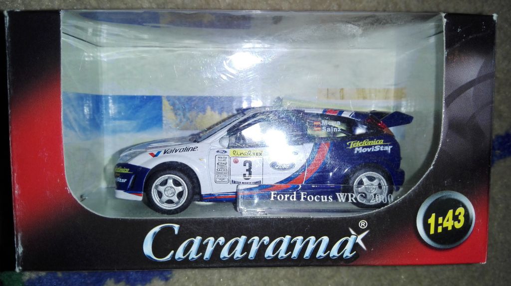 1/43 FORD FOCUS WRC 2000, #3. Cararama - фото фото фото 1