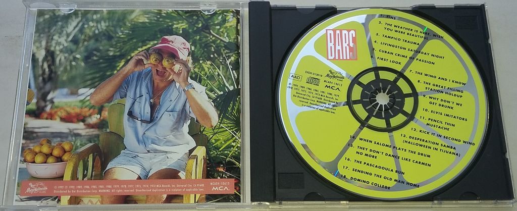 JIMMY BUFFETT Bars  CD US - фото фото фото 1